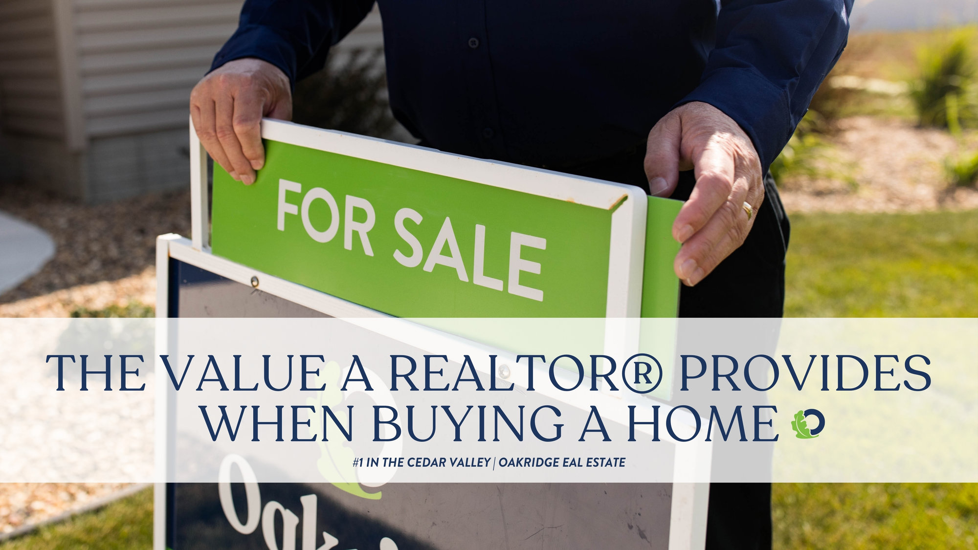The value a realtor provides when buying a home